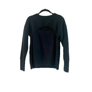 Black Cutout Sweater by Vince Camuto Size Small
